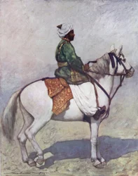 Ein Pathan-Reiter